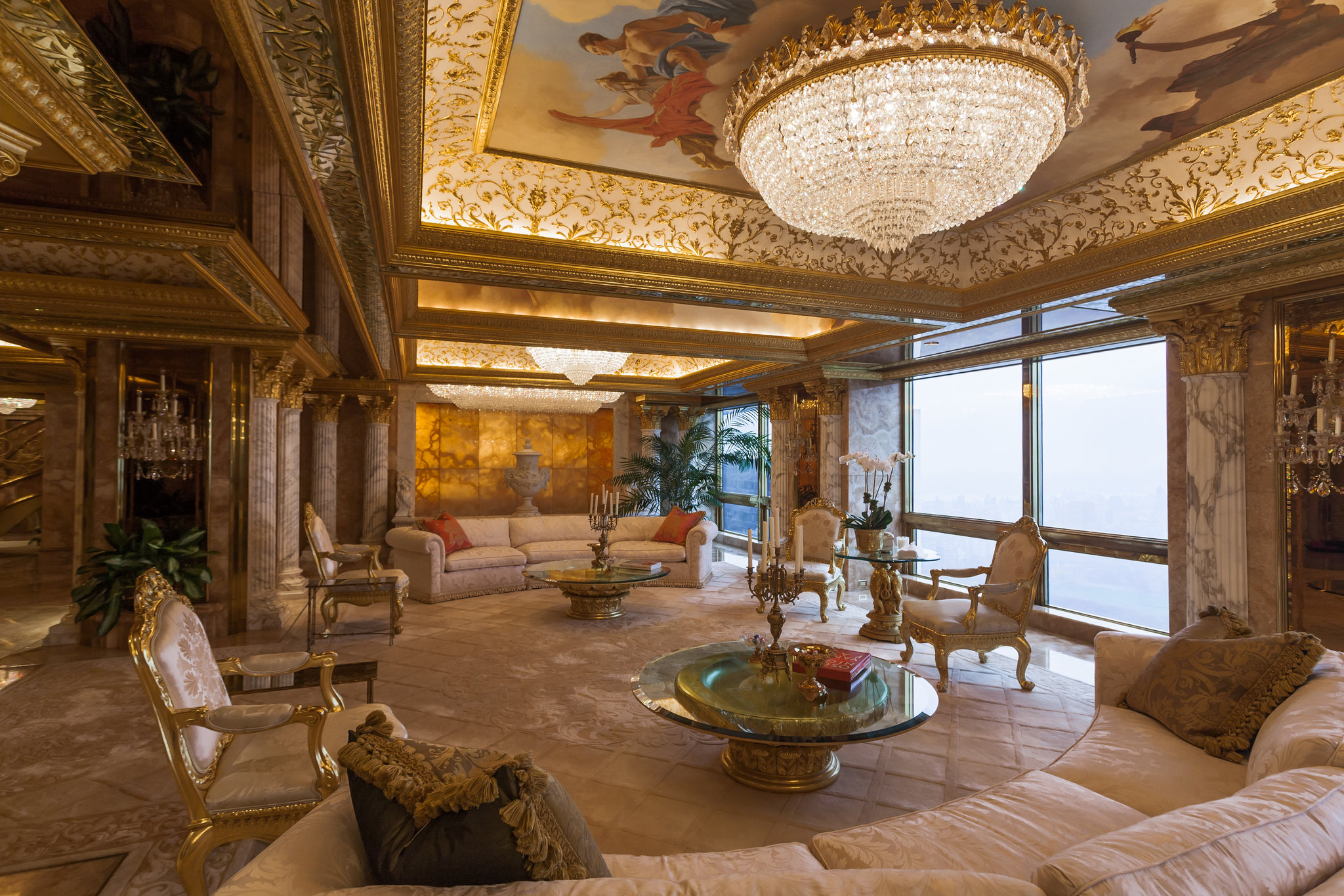 The Trump Tower penthouse in 2012. Photo: Sam Horine.